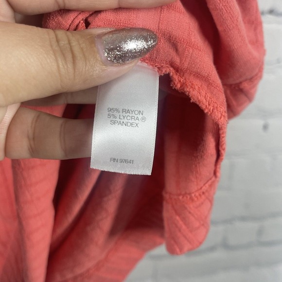 J. Jill Women Size L Wherever Collection Pullover Stretch Short Sleeve Blouse - Picture 7 of 9